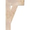 Ekena Millwork Traditional Block Smooth Bracket, Douglas Fir, 5 1/2"W x 20"D x 32"H BKT06X20X32TRA05SDF - alternate 4